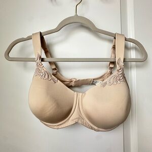 Amoena Angelina Everyday Pocketed Bra Nude Beige 36B Post Mastectomy NWT